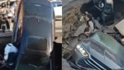 周口五一路地陷处置