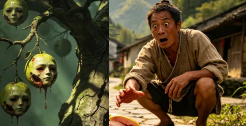 湖南老树人脸果