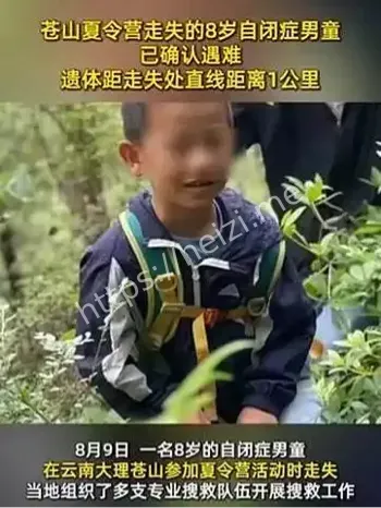 苍山遇难自闭症男童