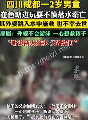 成都鱼塘溺水事件