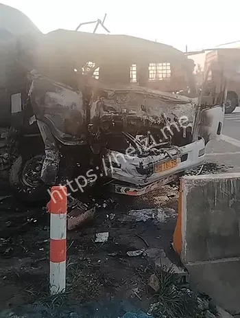 水泥罐车半挂车