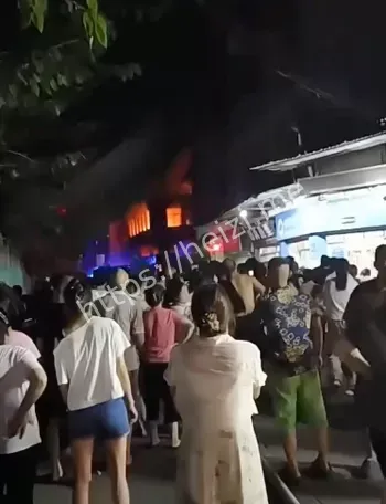 突发火灾救援故事