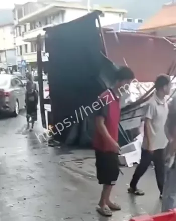 阳山重大车祸现场