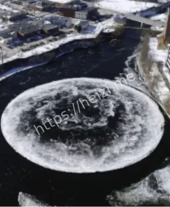 内蒙古根河冰盘奇观