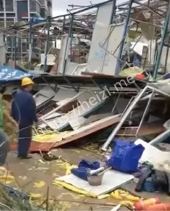 台风过后清淤与消杀