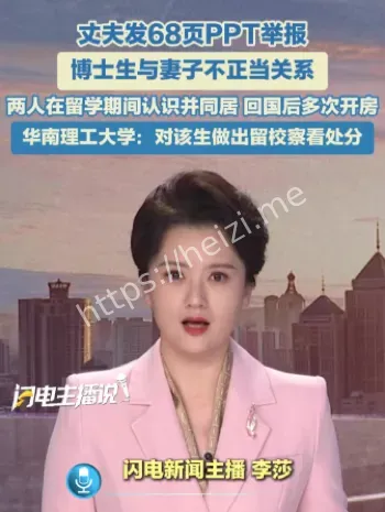 61页PPT博士出轨曝光