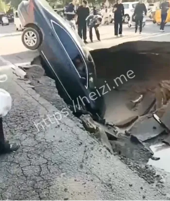 黄河路路口交通管制