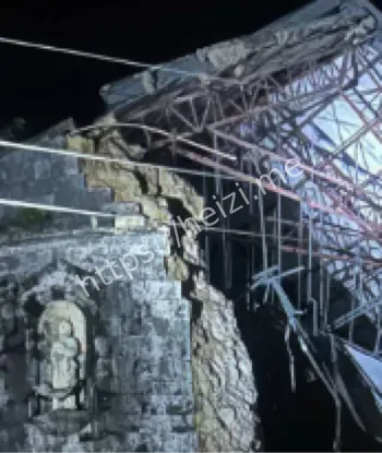 博戈市地震建筑物倒塌救援进展