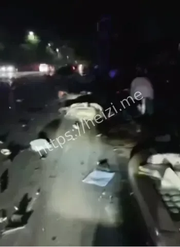 深夜酒驾撞电动车致8死4伤