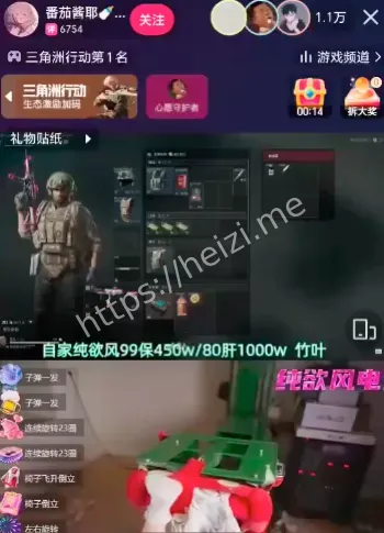 三角洲女主播摇摇车意外