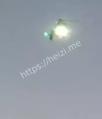 医用直升机坠毁公路事故