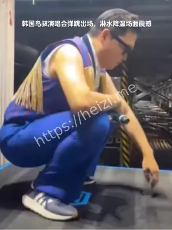 鸟叔江南Style演唱会放飞穿伴舞服