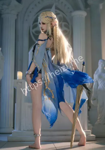 鸣潮卡提希娅cos除毛花絮