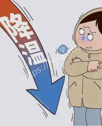 寒潮大风双预警