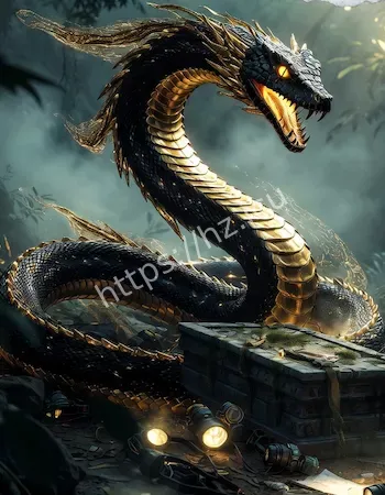 云南二娘山腾蛇事件