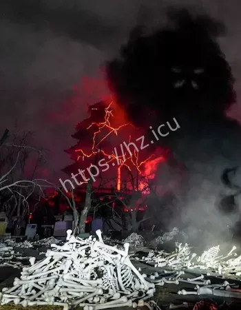 乱坟岗挖尸后