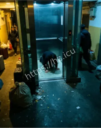 老楼电梯闹鬼事件