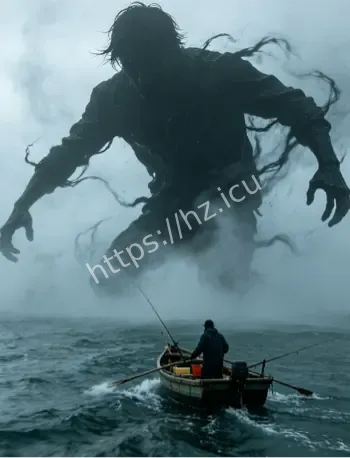 福建海面巨大黑影