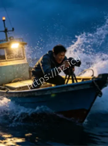 福建渔民追拍黑影