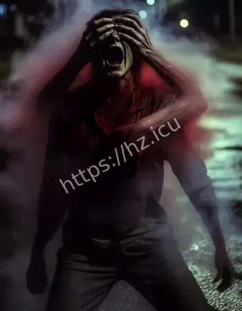 当街乱跑撞墙后