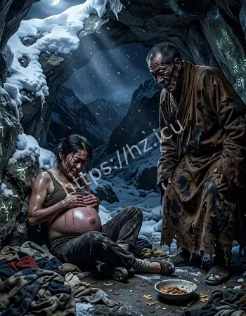 孕妇被囚禁山洞