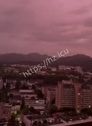 台风霞现身浙江